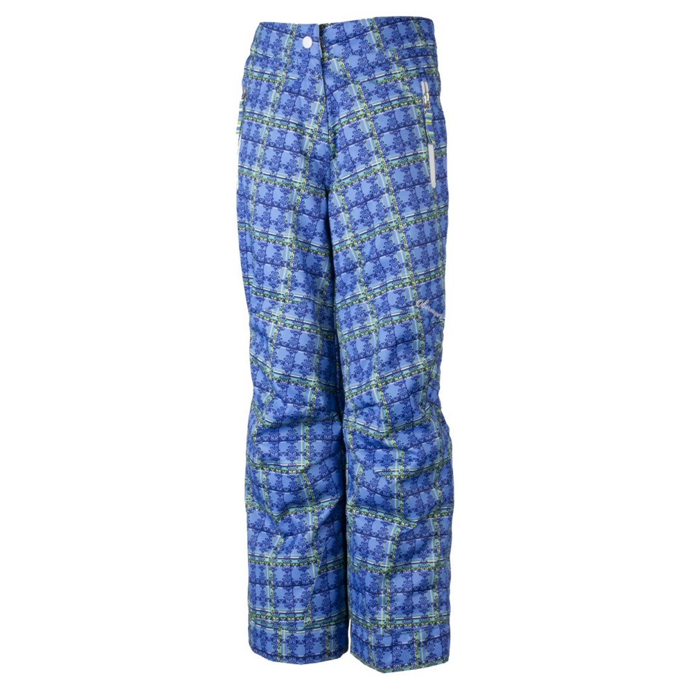 Obermeyer Brooke Girls Ski Pants, Provence Plaid, swatch