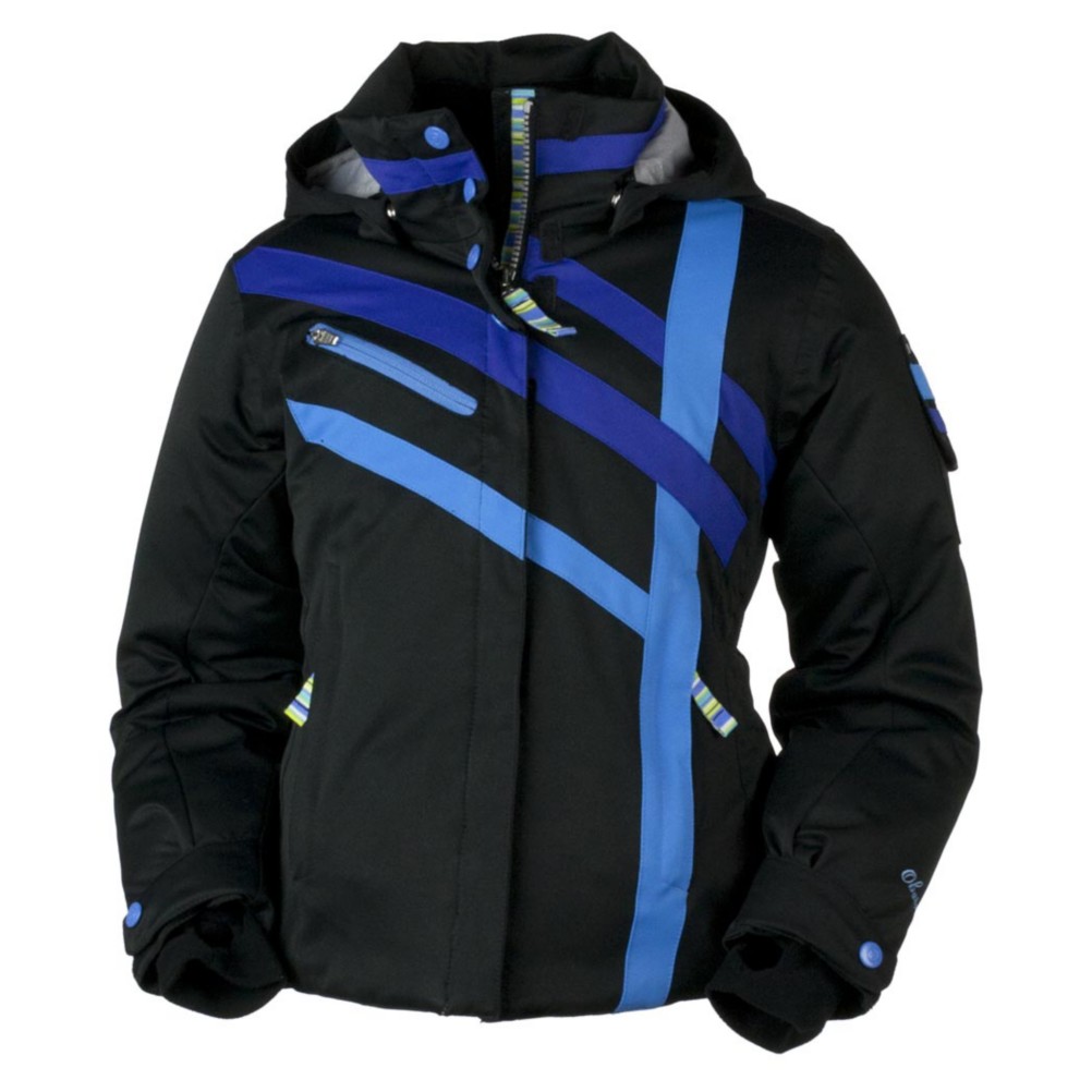 Obermeyer Kensington Girls Ski Jacket, Black, swatch