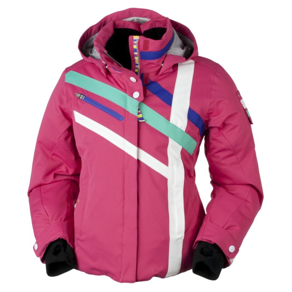 Obermeyer Kensington Girls Ski Jacket, Berry, swatch
