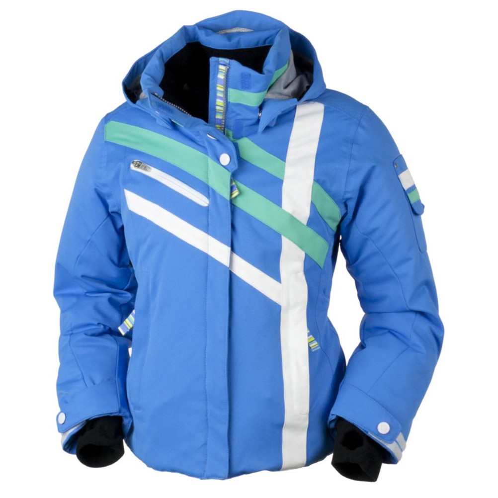 Obermeyer Kensington Girls Ski Jacket, Blue Hawaii, swatch
