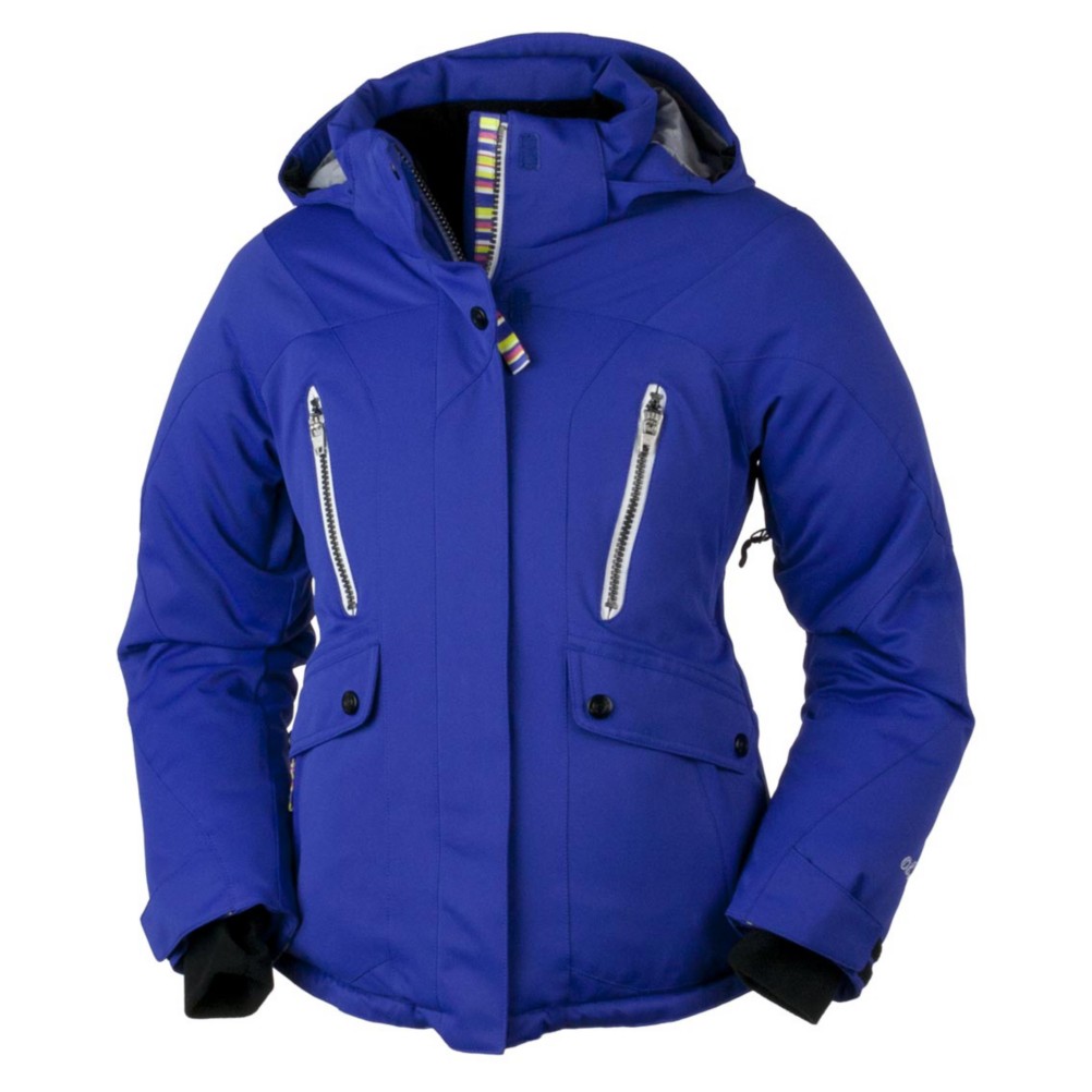Obermeyer Stella Girls Ski Jacket, Cosmic Blue, swatch