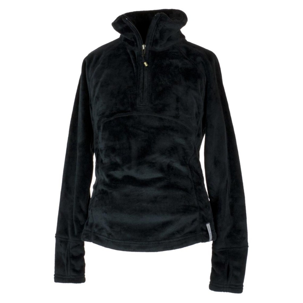 Obermeyer Furry Kids Midlayer, Black, medium