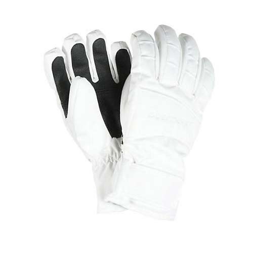 Obermeyer Alpine Girls Gloves, White, swatch
