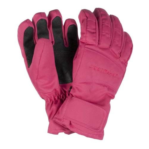 Obermeyer Alpine Girls Gloves, Berry, medium