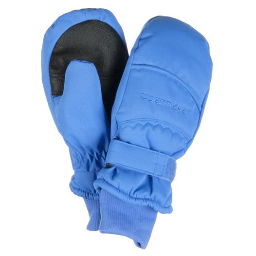 Obermeyer Radiator Girls Mittens, Blue Hawaii, swatch