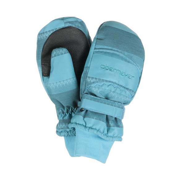 Obermeyer Radiator Girls Mittens, Jewel Stripe Jacquard, swatch
