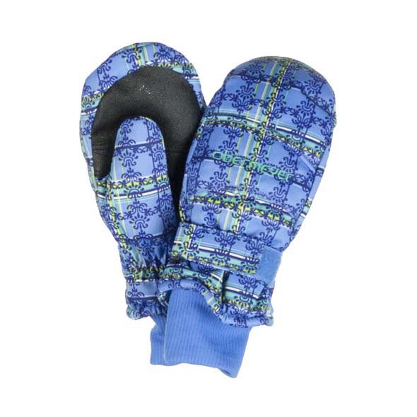 Obermeyer Radiator Girls Mittens, Provence Plaid, swatch