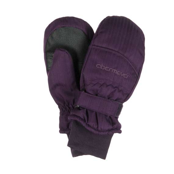 Obermeyer Radiator Girls Mittens, Plum, swatch