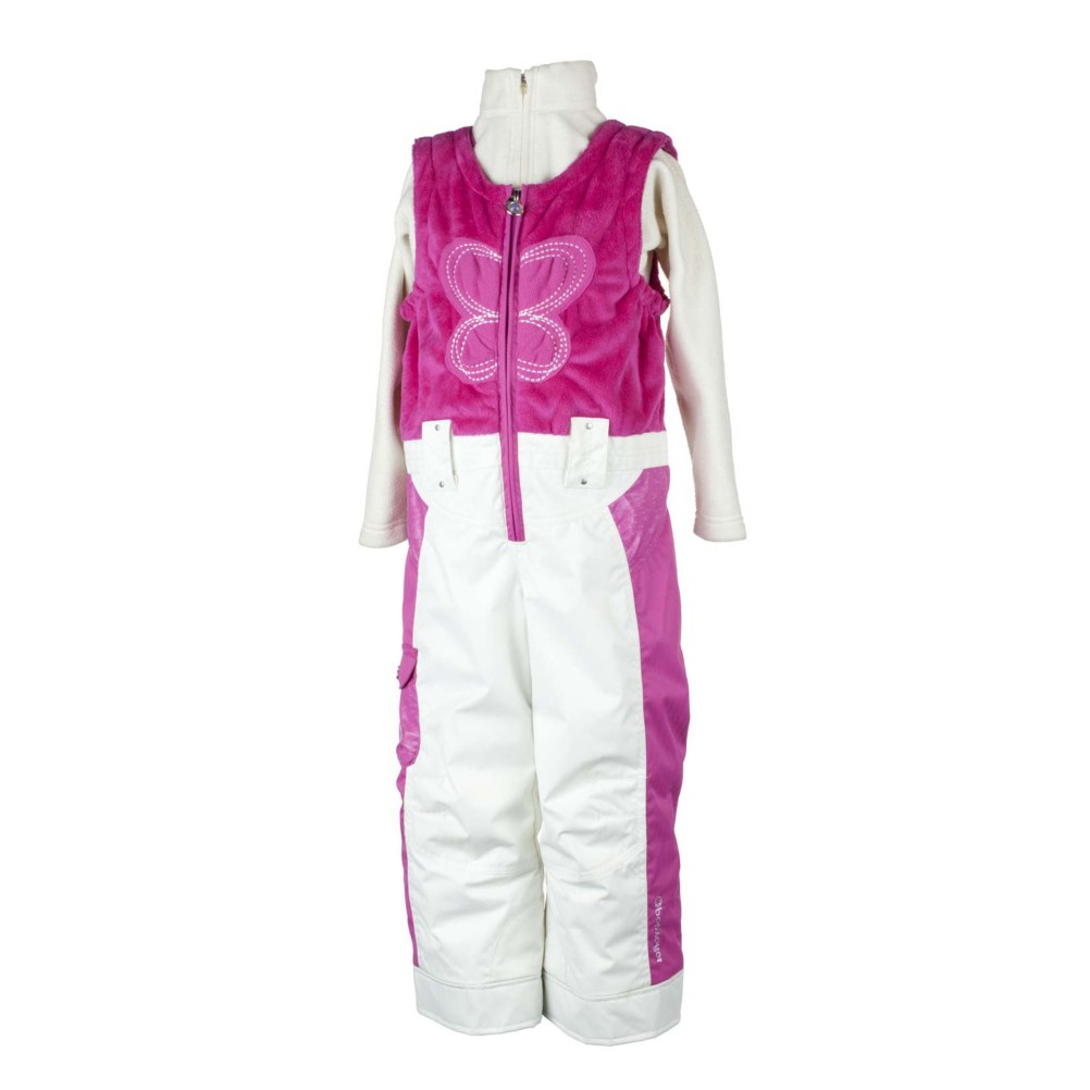 Obermeyer Love Bib Toddler Girls Ski Pants, China Pink, swatch
