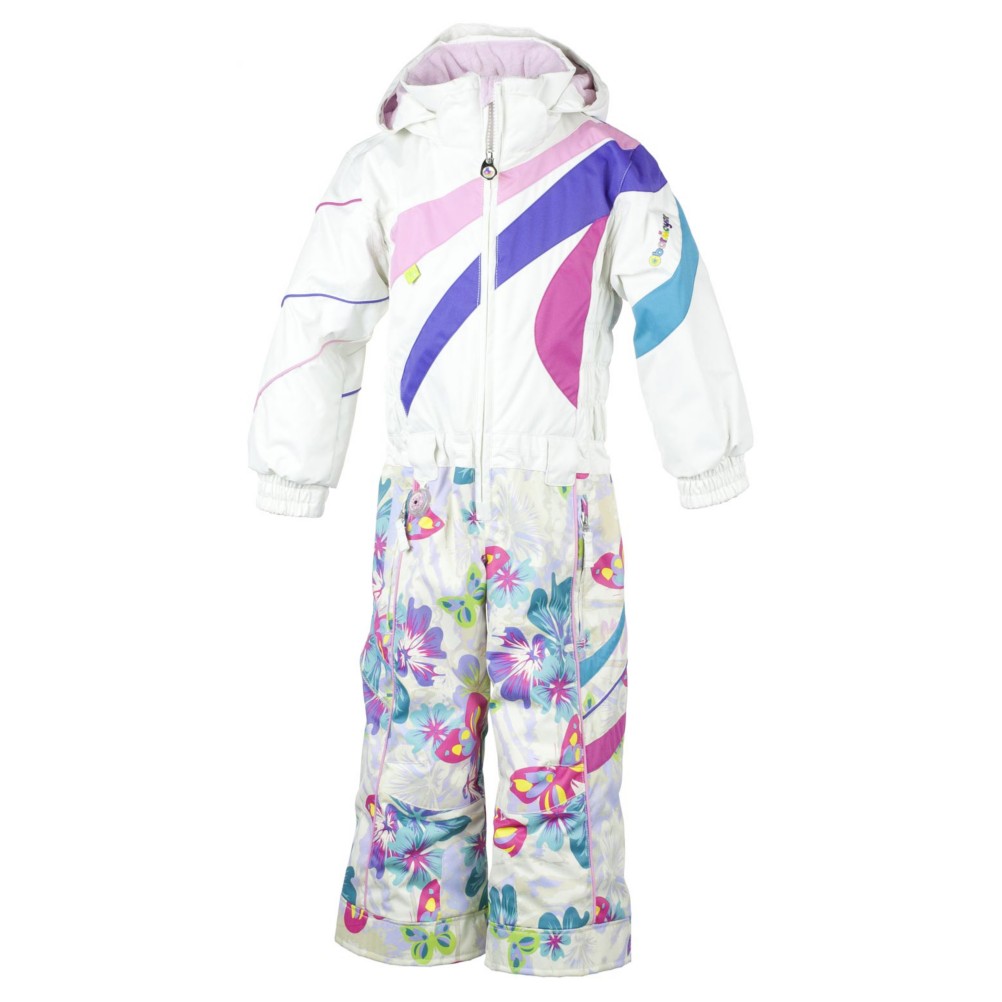 Obermeyer Astro Suit Toddlers One Piece Ski Suit, Marshmallow, swatch