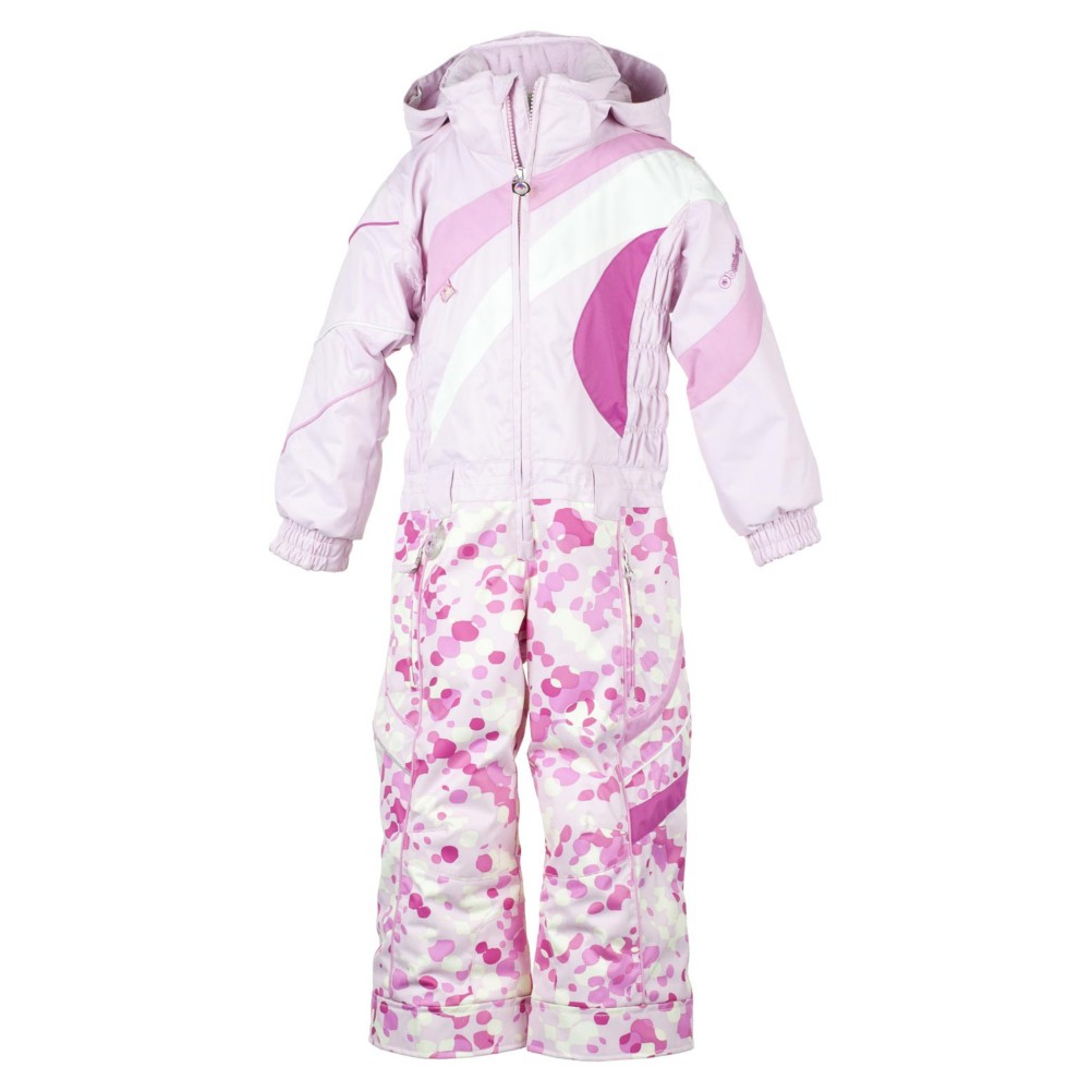 Obermeyer Astro Suit Toddlers One Piece Ski Suit, Cotton Candy, swatch