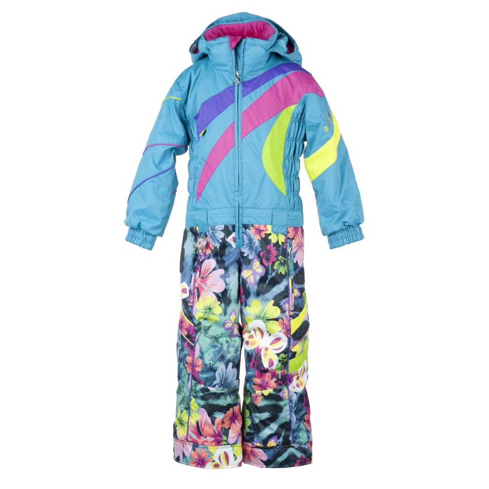 Obermeyer Astro Suit Toddlers One Piece Ski Suit, Glacier Blue, medium