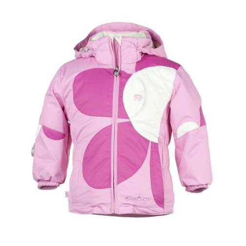 Obermeyer Kismet Toddler Girls Ski Jacket, Bubble Pink, swatch