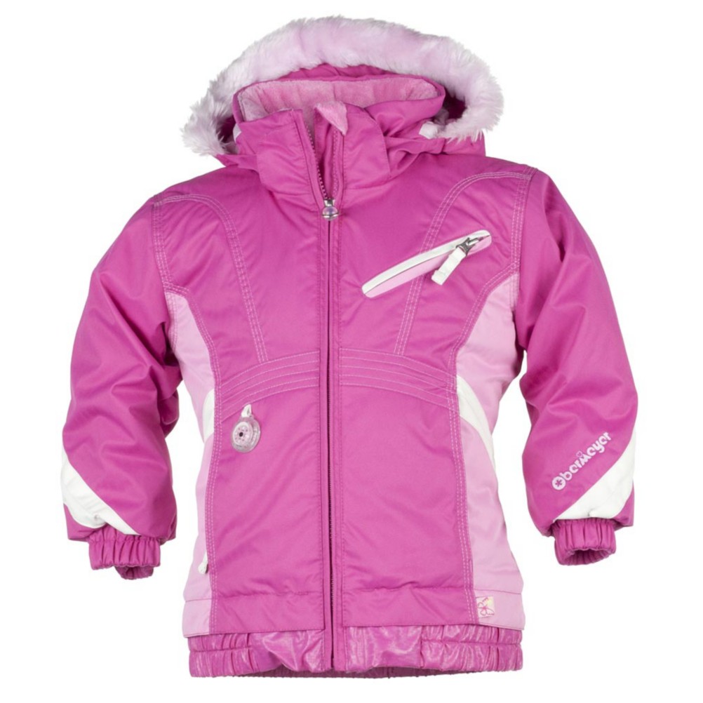 Obermeyer Sunrise Toddler Girls Ski Jacket, China Pink, medium
