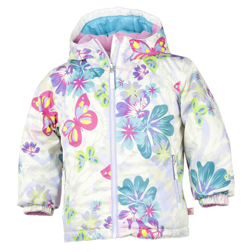 Obermeyer Serenity Toddler Girls Ski Jacket, Daylight Butterfly Garden Prnt, swatch