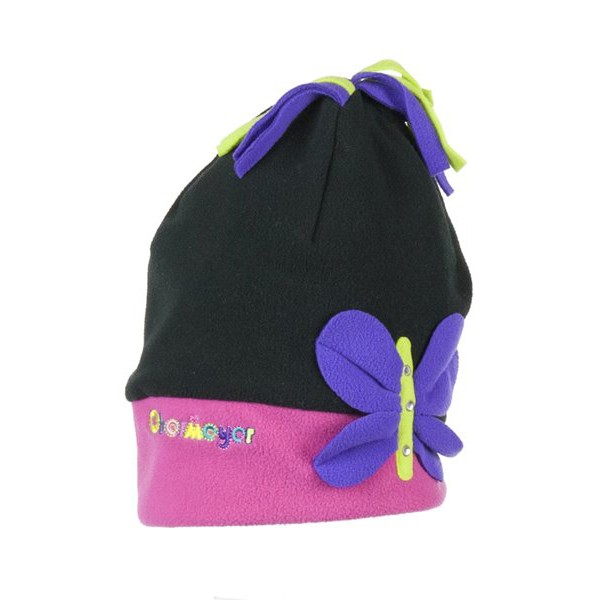Obermeyer BF Fleece Toddlers Hat, Black, medium
