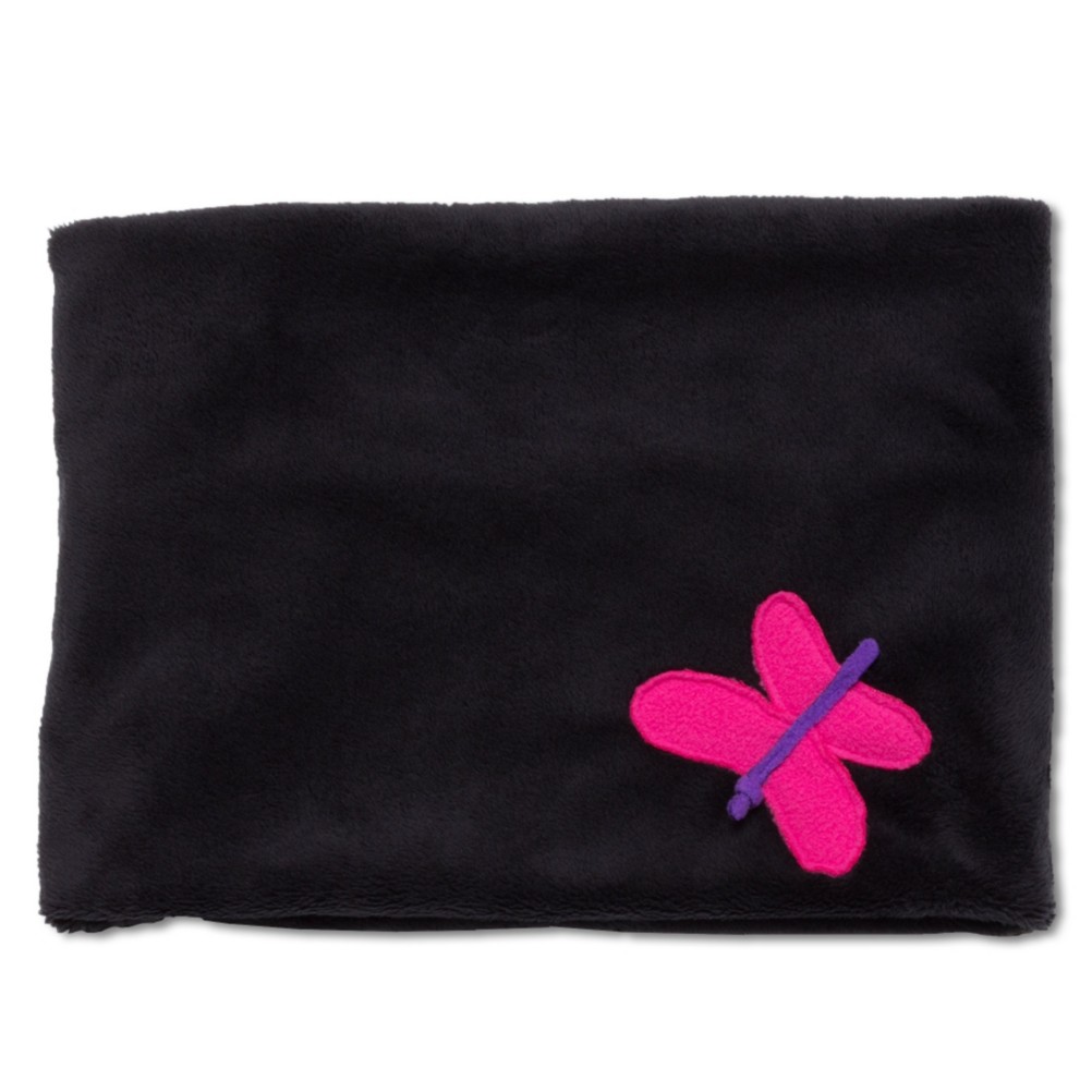 Obermeyer Cozy Neckgaiter Kids Neck Warmer, Black, medium