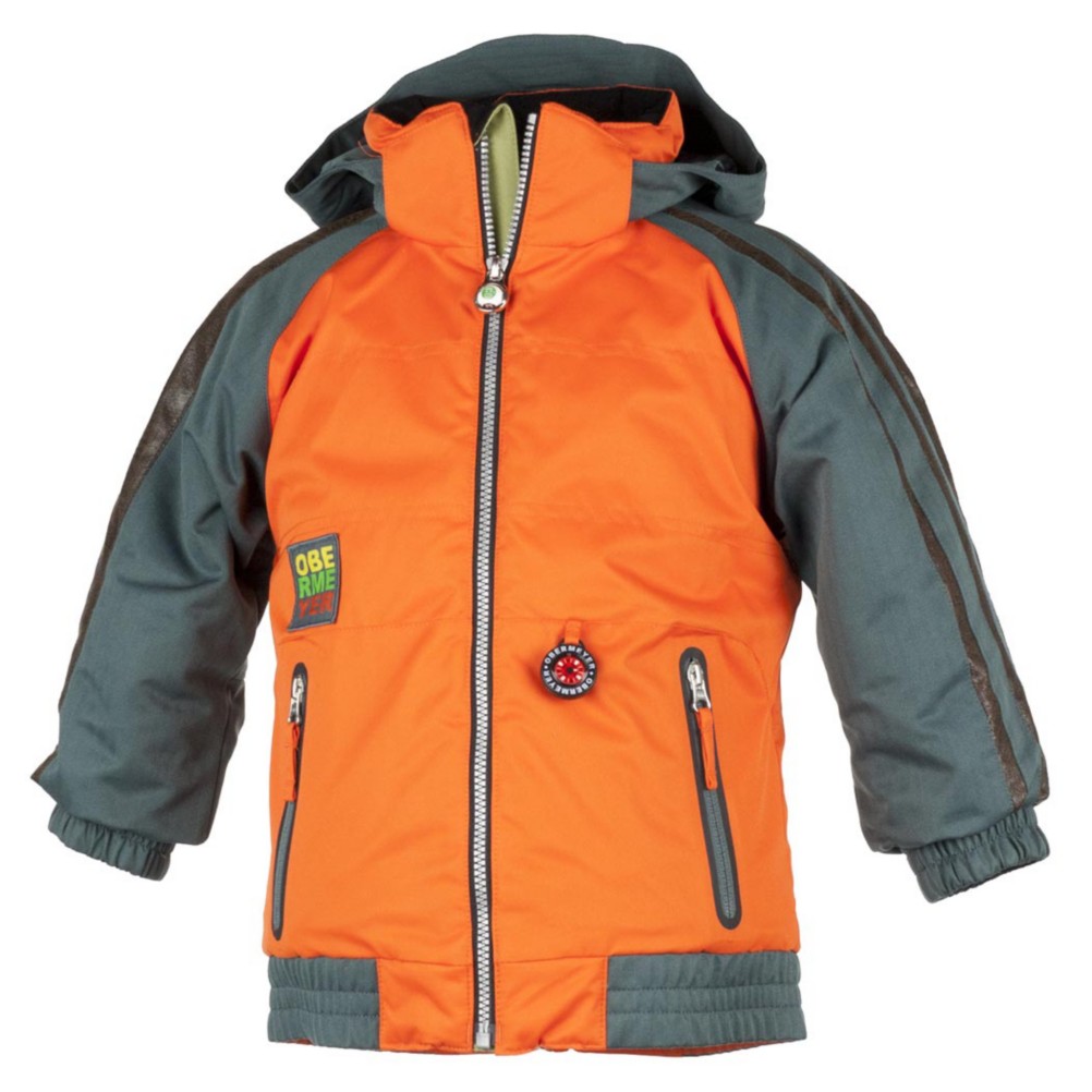 Obermeyer Slopestyle Toddler Ski Jacket, Juice, medium