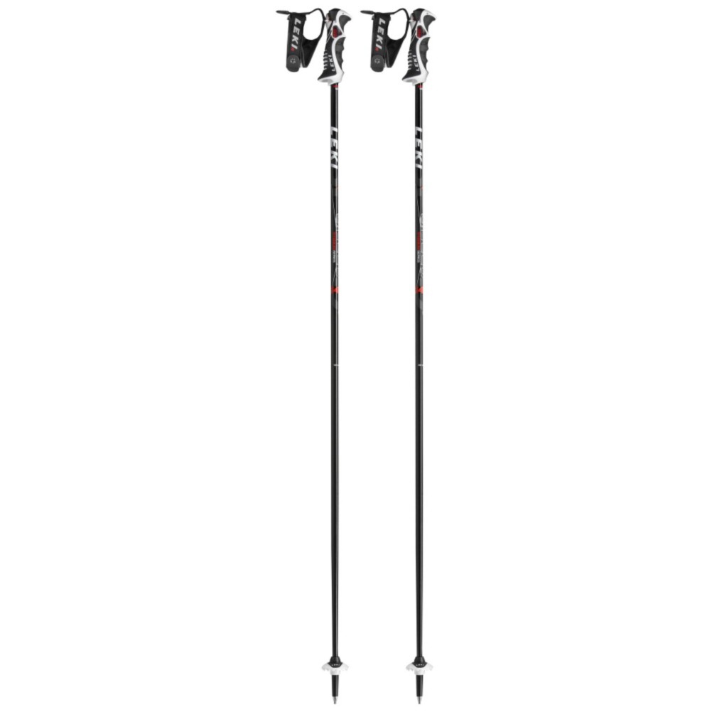 Leki Speed S Ski Poles 2013, Black-Red-Anthracite, swatch