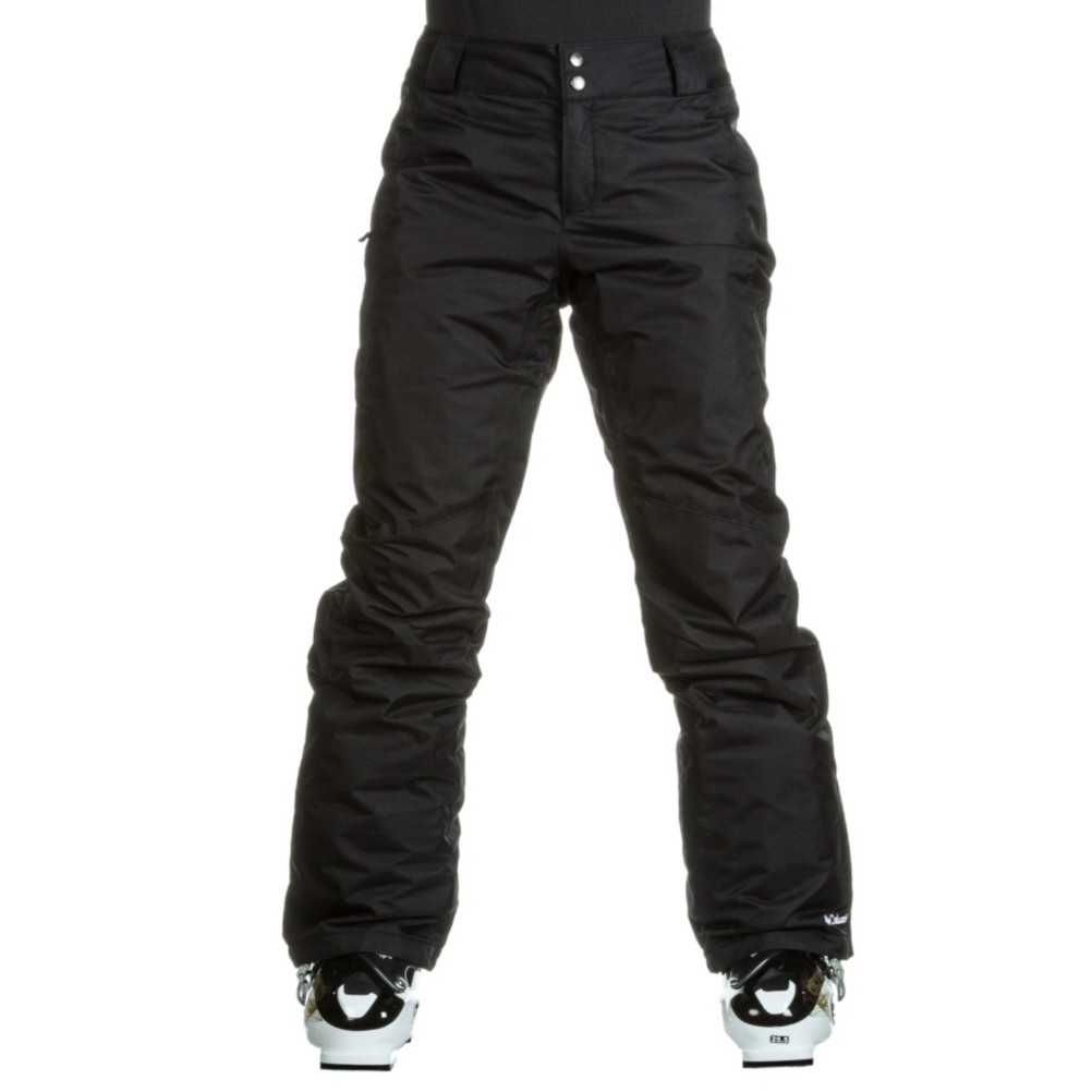 Columbia Bugaboo Womens Ski Pants, Black, medium