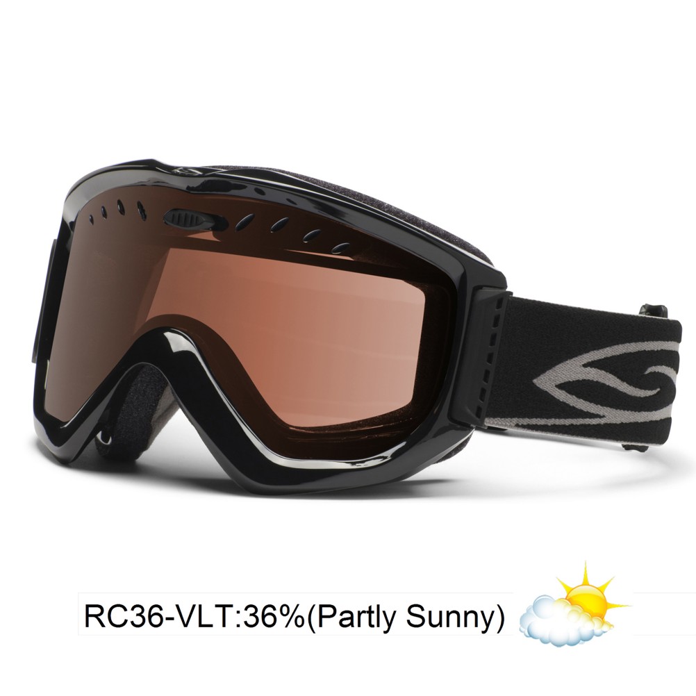 Smith Knowledge OTG Goggles 2013, Black-Rc36, medium