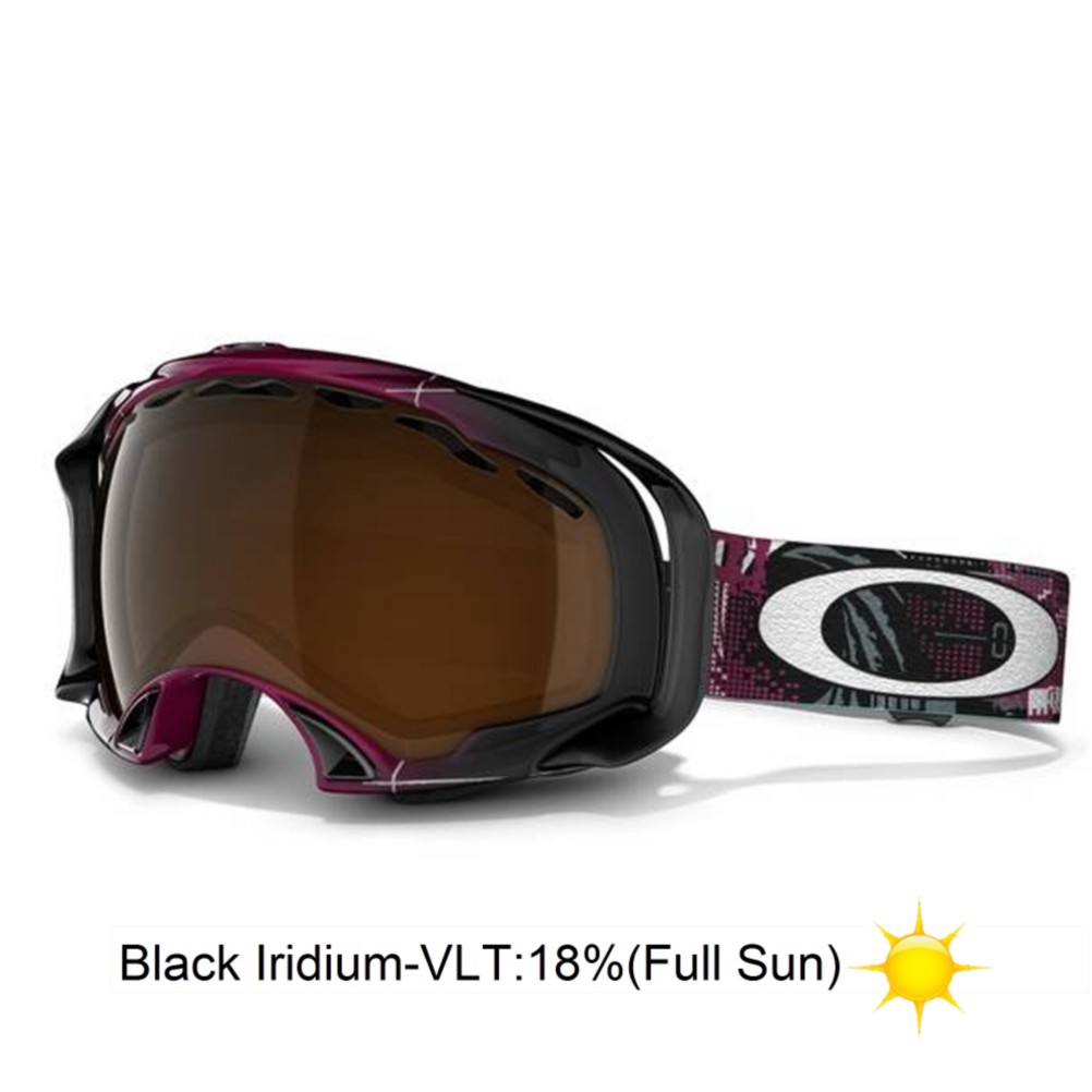Oakley Splice Eero Ettala Goggles 2013, Aperture Magenta-Black Iridium, medium