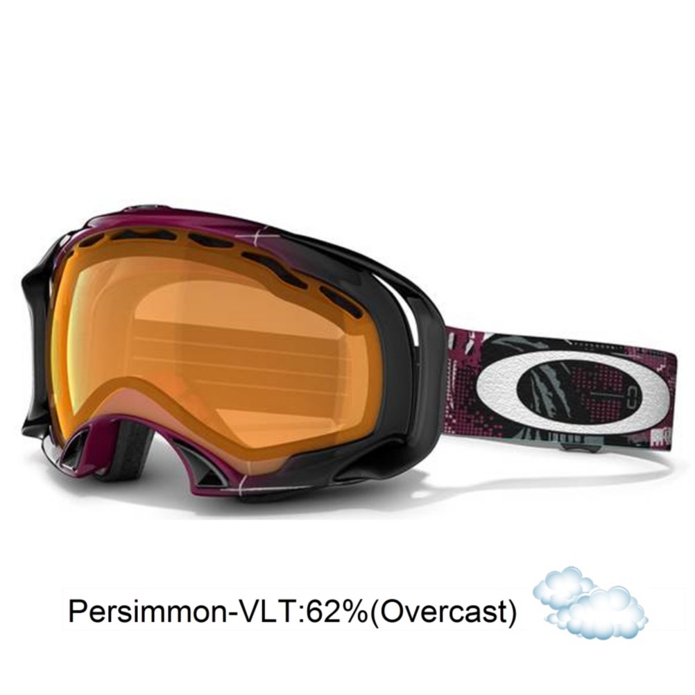 Oakley Splice Eero Ettala Goggles 2013, Aperture Magenta-Persimmon, swatch