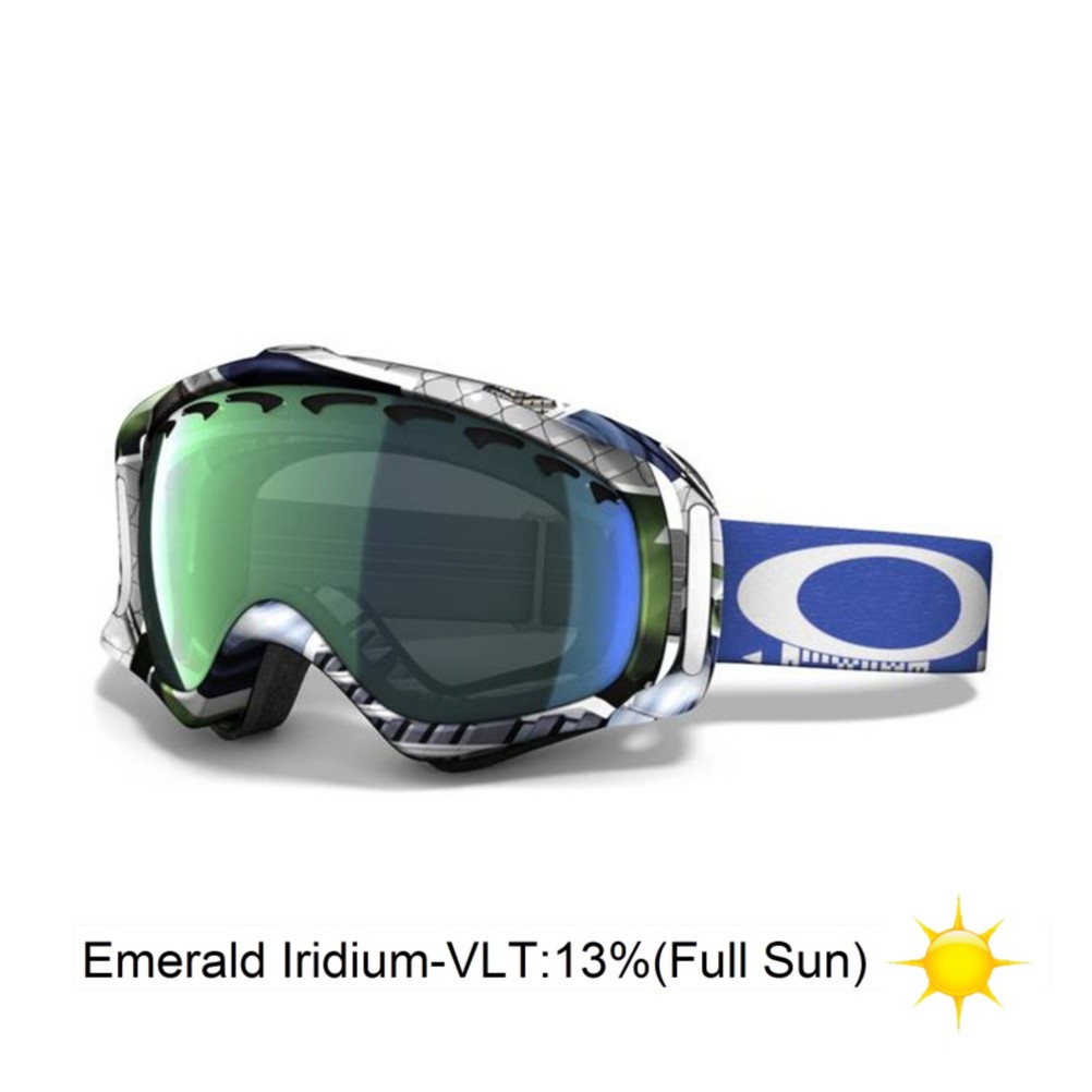 Oakley Crowbar JP Auclair Goggles 2014, Slide Show-Emerald Iridium, medium