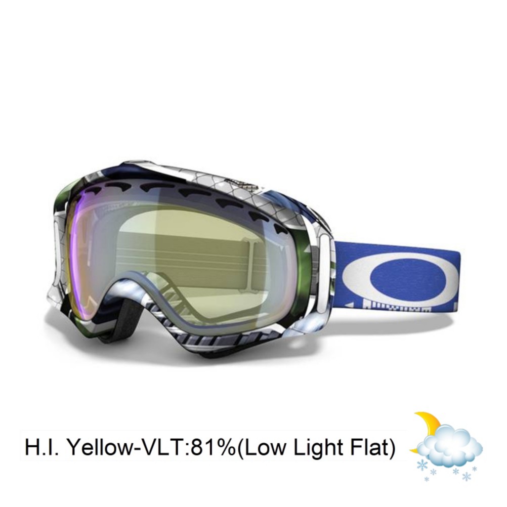 Oakley Crowbar JP Auclair Goggles 2014, Slide Show-H.i. Yellow, swatch