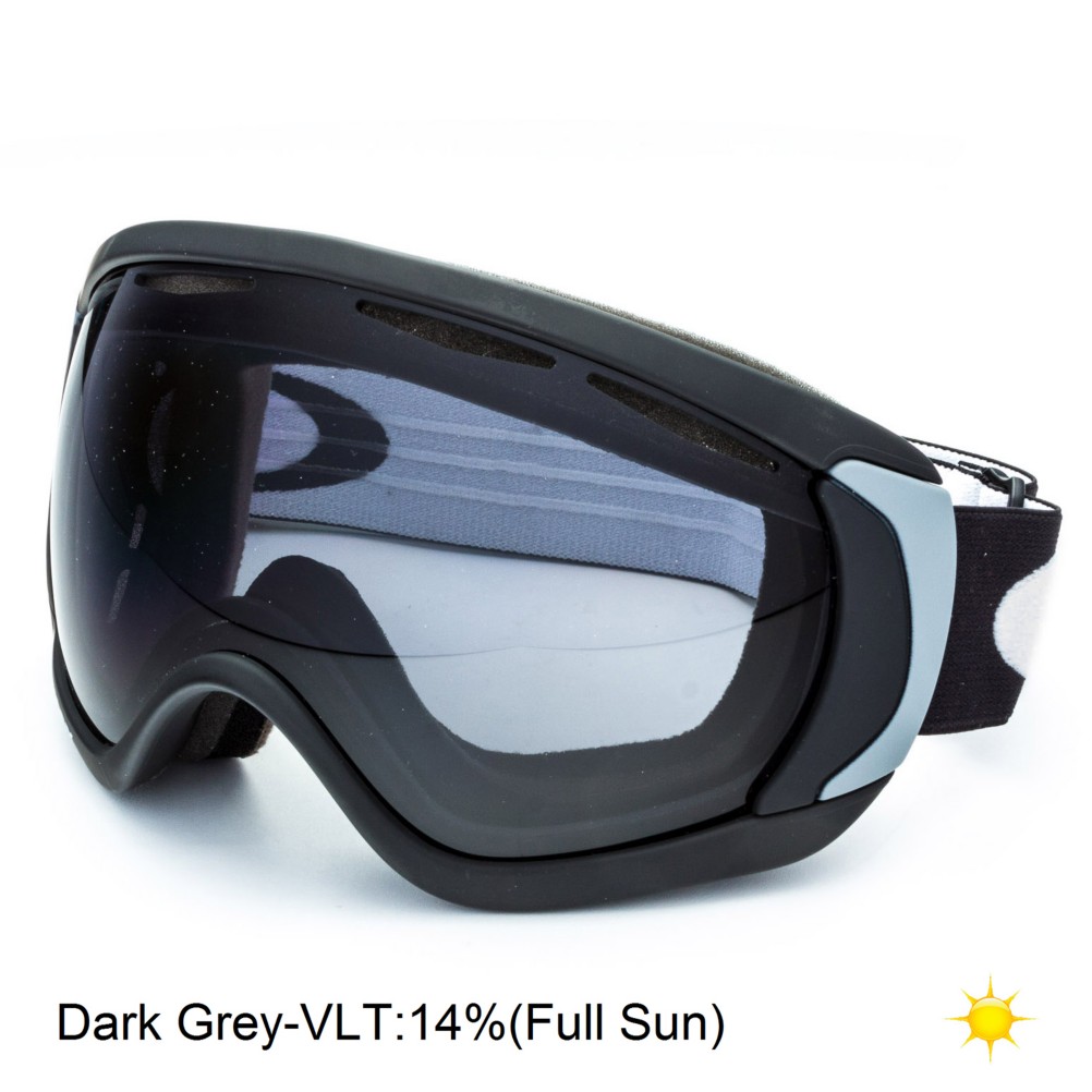 Oakley Canopy Goggles 2014, Matte Black-Dark Grey, swatch