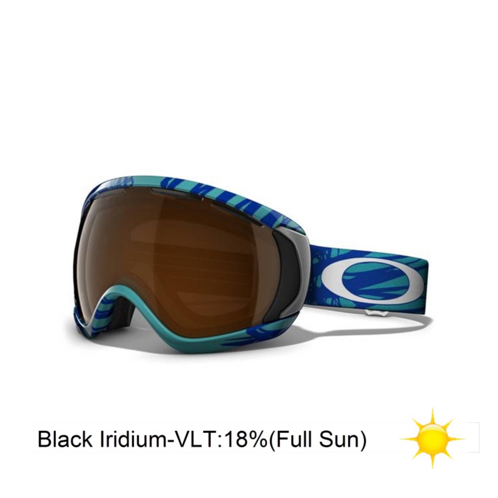 Oakley Canopy Goggles 2013, Scratch Aurora Blue-Black Iridium, swatch