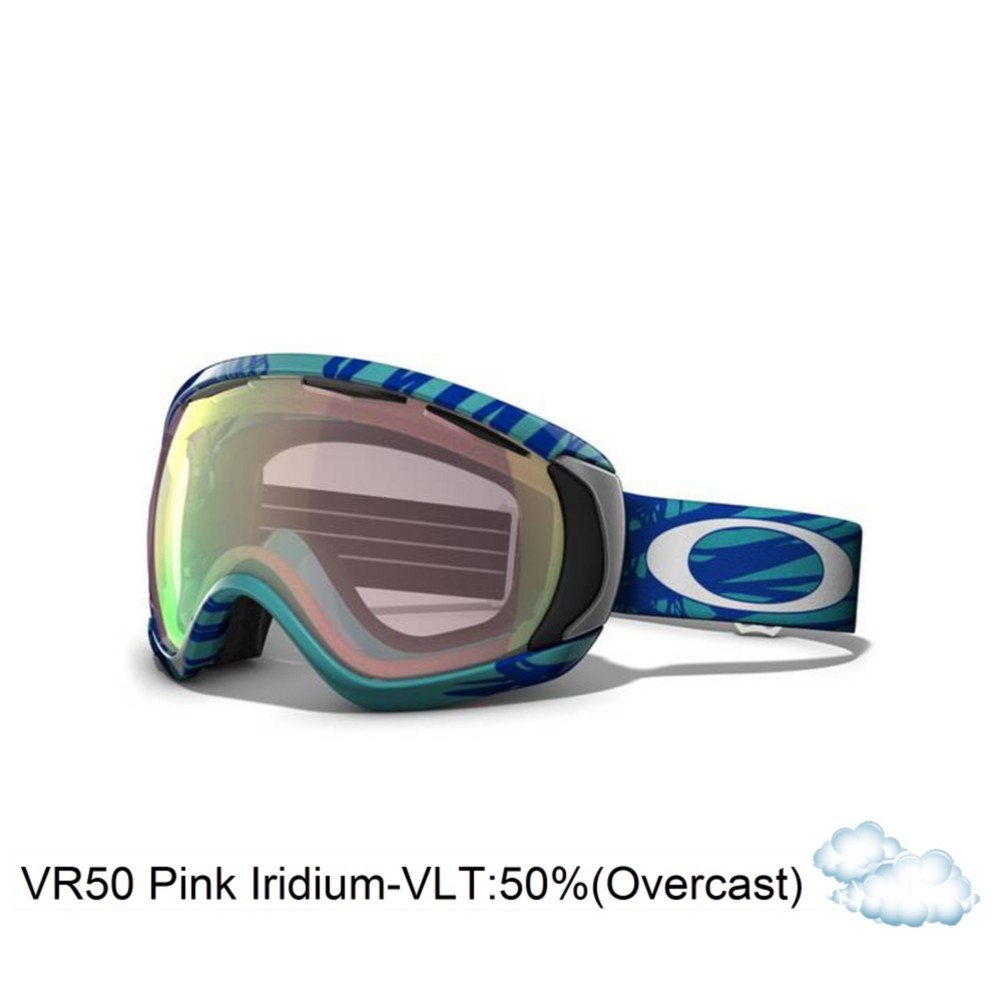 Oakley Canopy Goggles 2013, Scratch Aurora Blue-Vr50 Pink Iridium, swatch