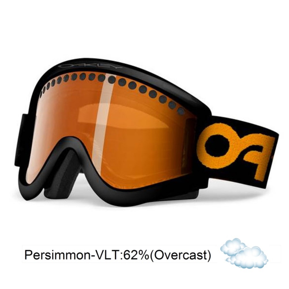 Oakley E Frame Goggles 2013, Night Rider-Persimmon, medium