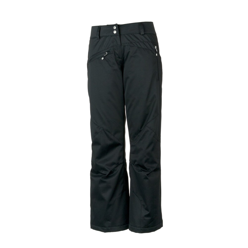 Obermeyer Malta Womens Ski Pants, Black, swatch