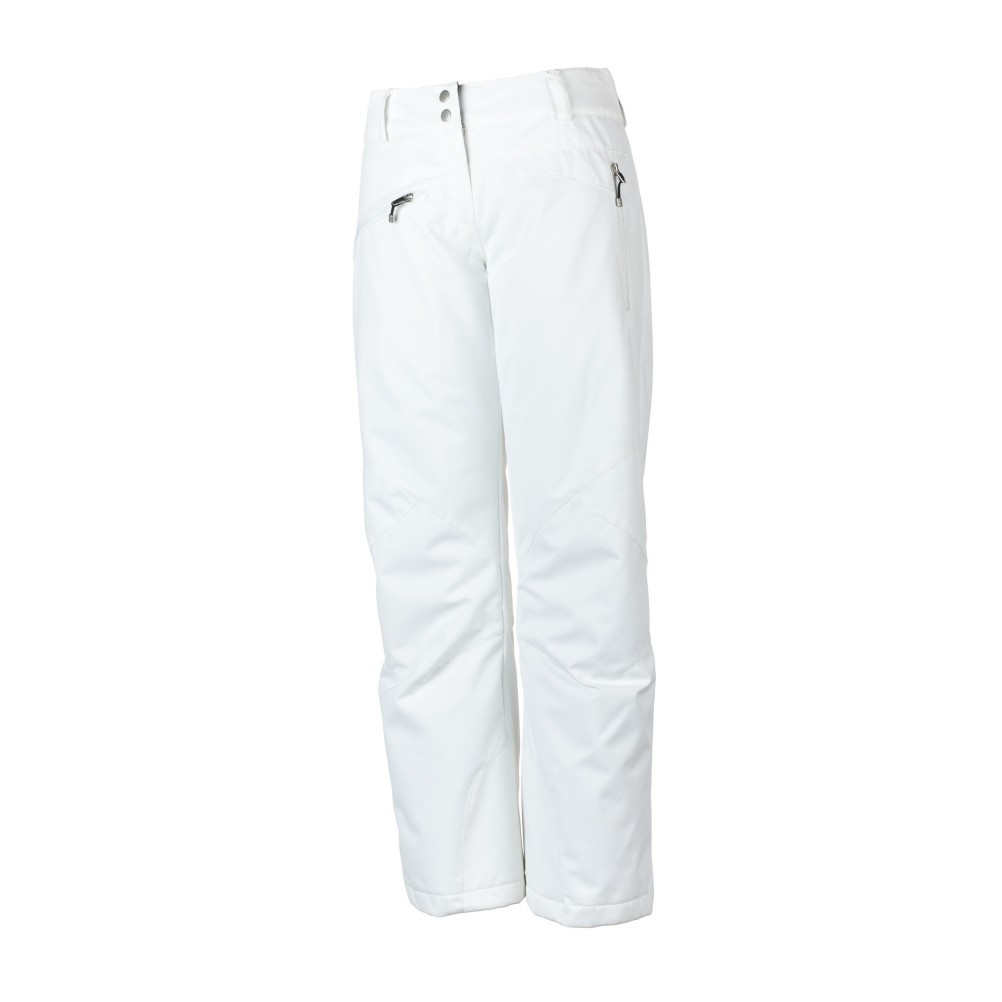 Obermeyer Malta Womens Ski Pants, White, medium