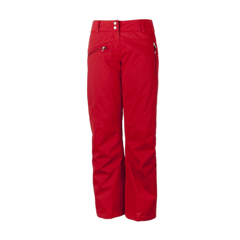 Obermeyer Malta Womens Ski Pants, True Red, swatch
