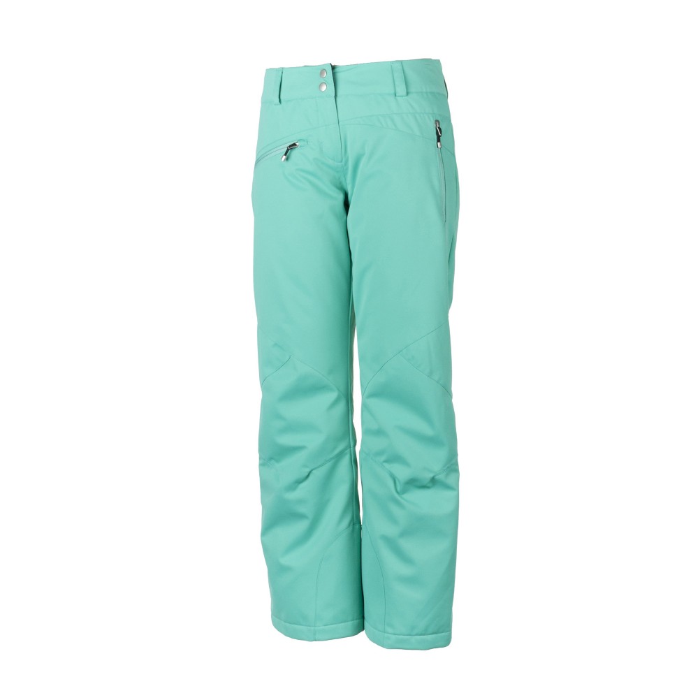 Obermeyer Malta Womens Ski Pants, Pool Green, swatch