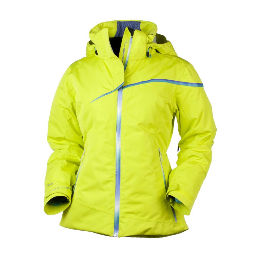 Obermeyer Logan Cocona Womens Insulated Ski Jacket, Lightsaber, swatch