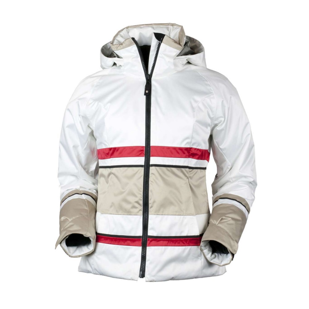 Obermeyer Camille Womens Insulated Ski Jacket, Powder, medium