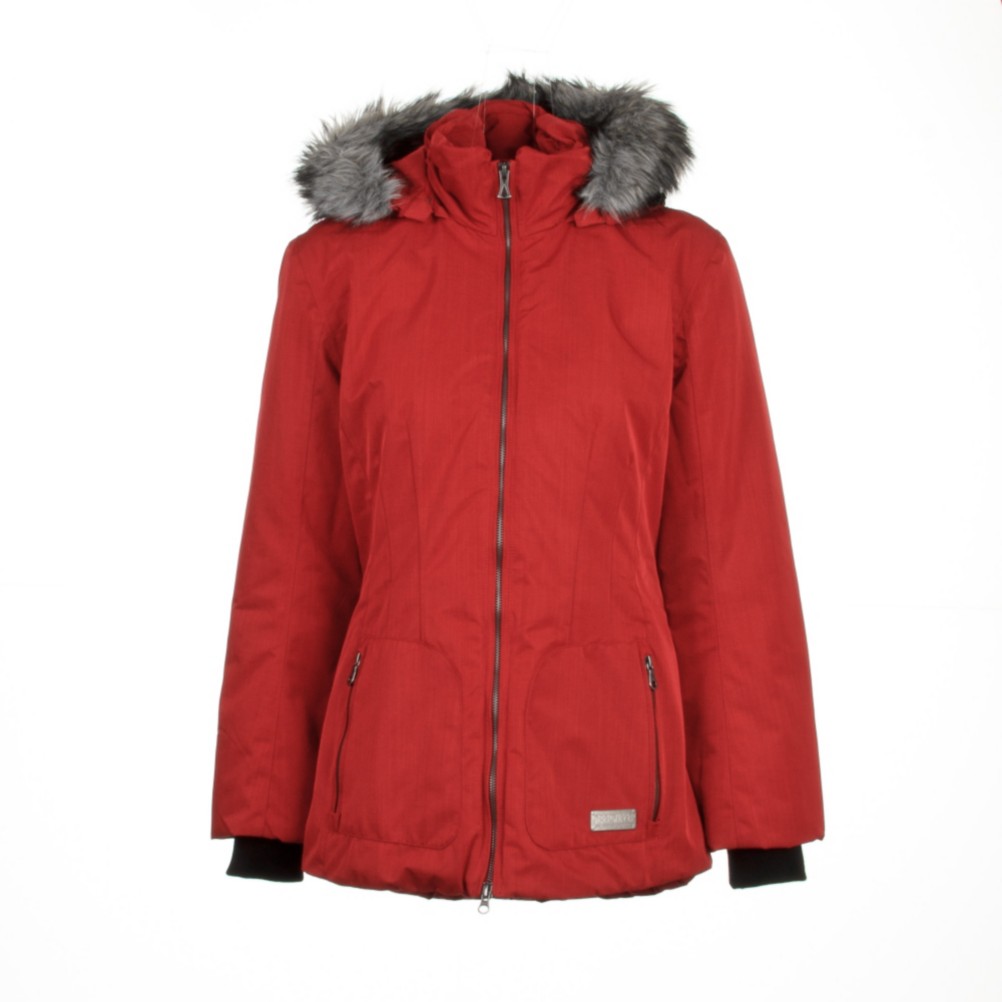 Obermeyer Lexington Womens Insulated Ski Jacket, True Red, swatch