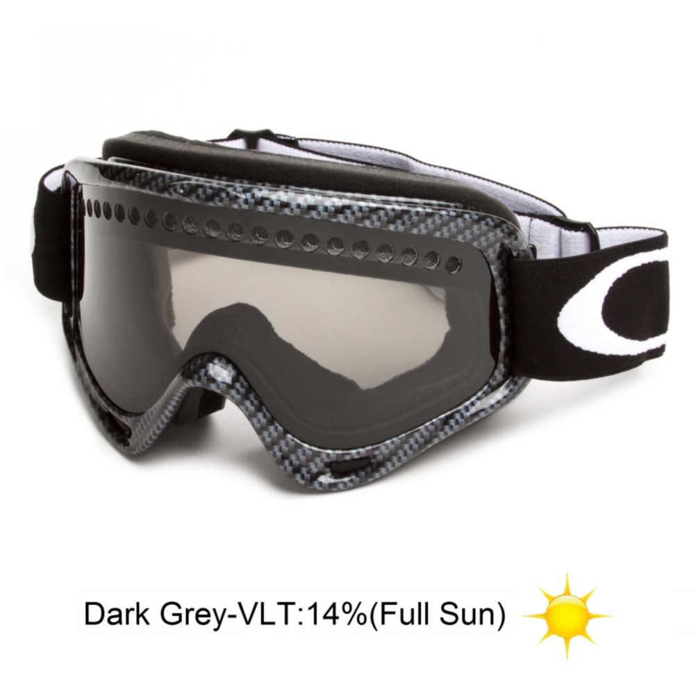Oakley O Frame and Extra Lens Goggles 2013, Carbon Fibre Print-Dark Grey, medium