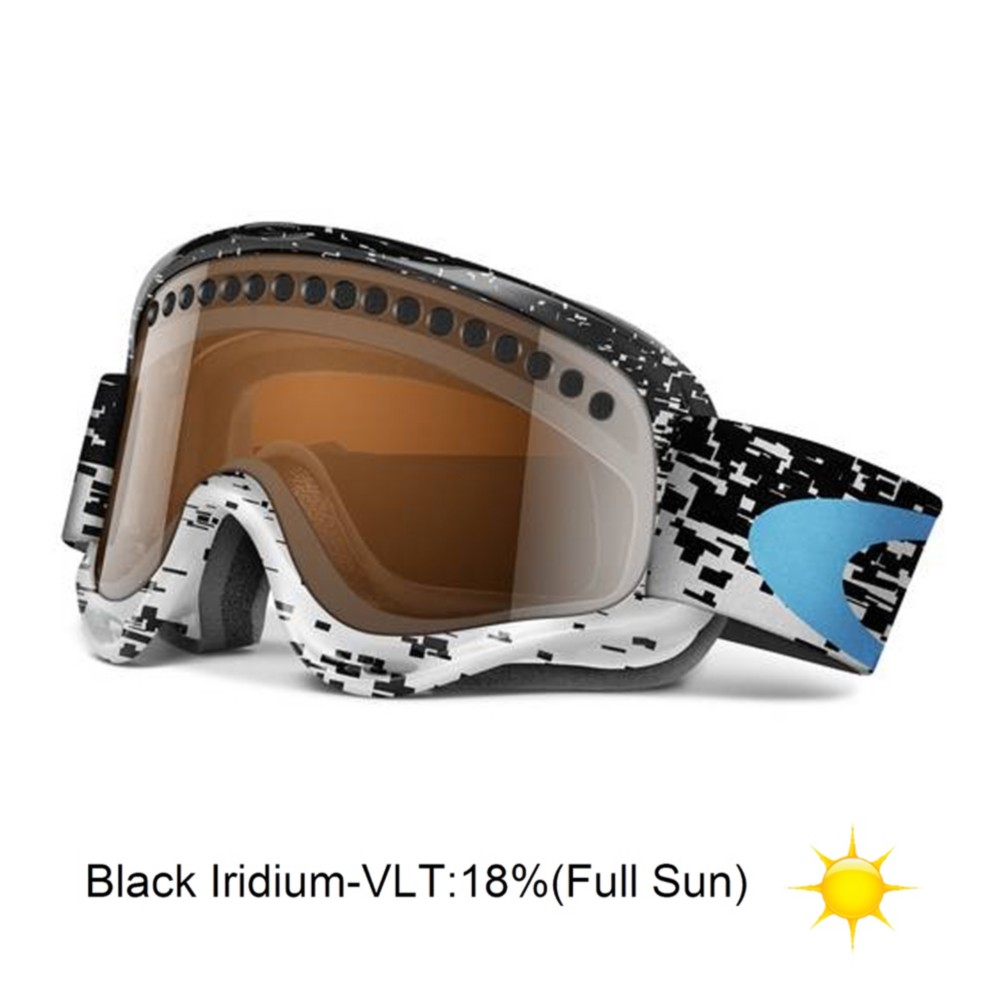 Oakley O Frame and Extra Lens Goggles 2013, Pixel Fade Jewel Bu-Bk Iridium, swatch