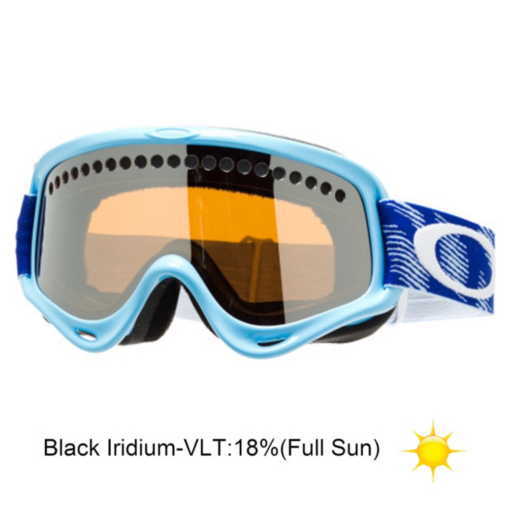 Oakley O Frame and Extra Lens Goggles 2013, Snowtrac Crystal Bu-Bk Iridium, swatch