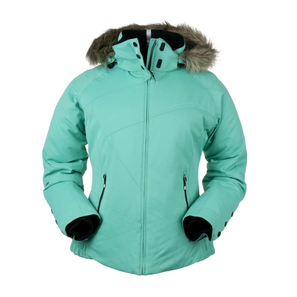 Obermeyer Tuscany Petite Womens Insulated Ski Jacket, Pool Green, medium
