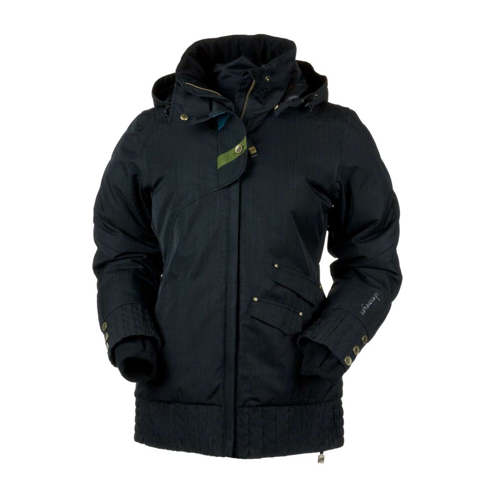 Obermeyer Eden Womens Insulated Ski Jacket, Black, swatch