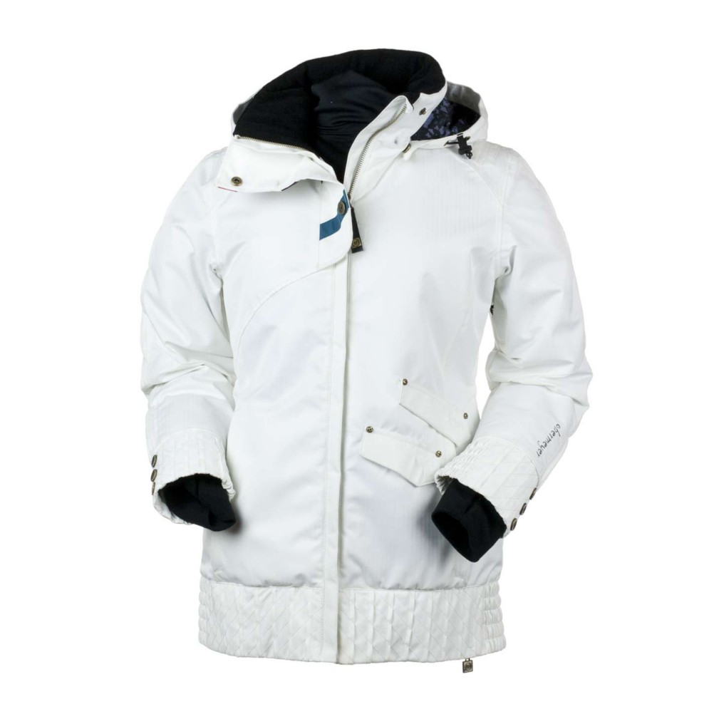 Obermeyer Eden Womens Insulated Ski Jacket, Powder, swatch