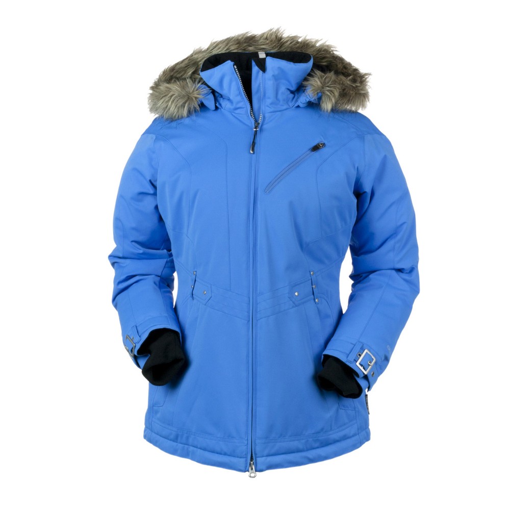 Obermeyer Positano Womens Insulated Ski Jacket, Blue Hawaii, swatch