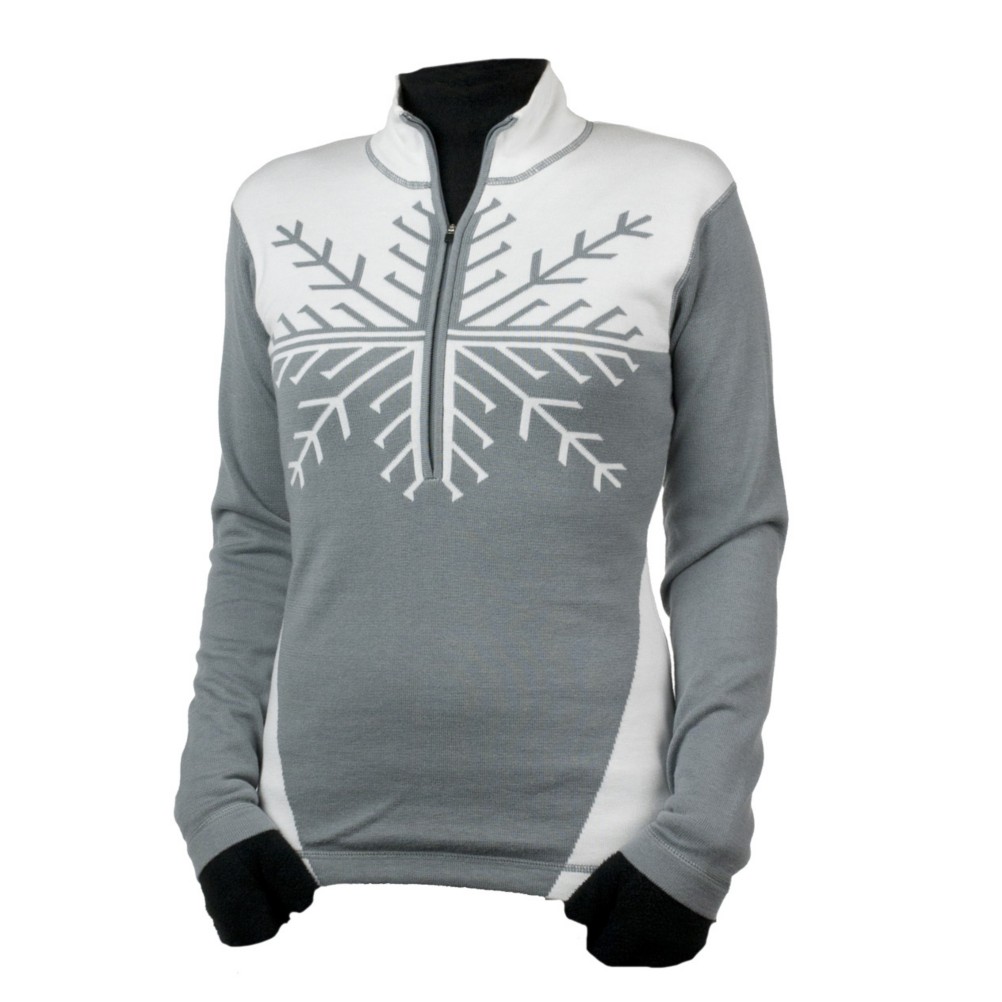 Obermeyer Avanti Womens Sweater, Quarry, swatch