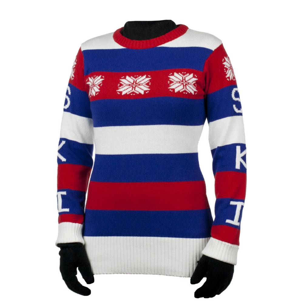 Obermeyer Eskimo Kisses Womens Sweater, Nautical, medium