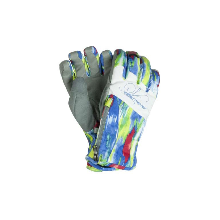 Obermeyer Alpine Womens Gloves, Murano Glass Print, swatch